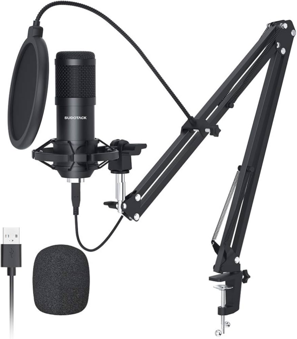 Micrófono USB Cardioide para Streaming